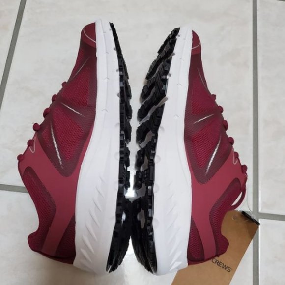 Shoes For Crews Vitality II Sneakers - Maroon 5.5 - Picture 5 of 6